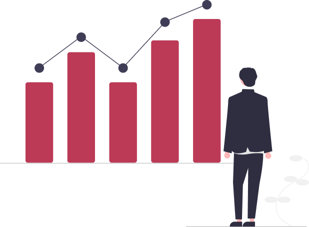 開発コスト削減をイメージしたイラスト